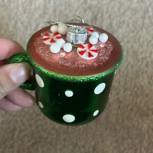Hot coco ornament